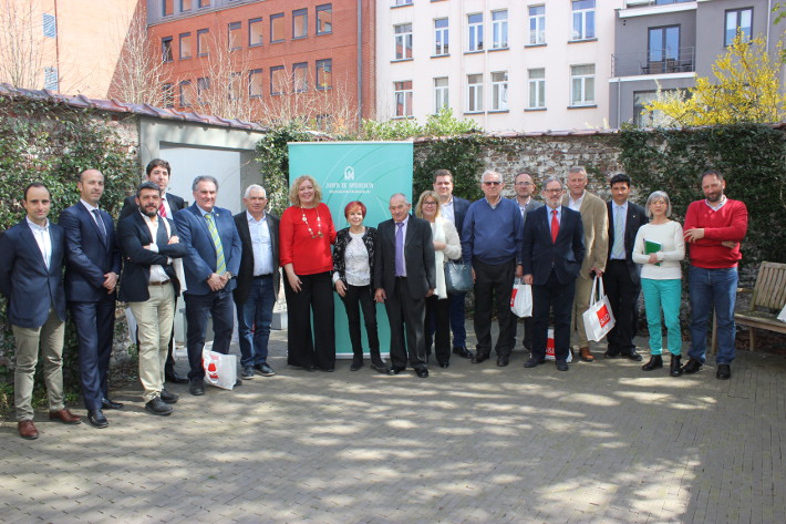 El sector agrícola motrileño reclama en Europa la conclusión de las canalizaciones de Rules 